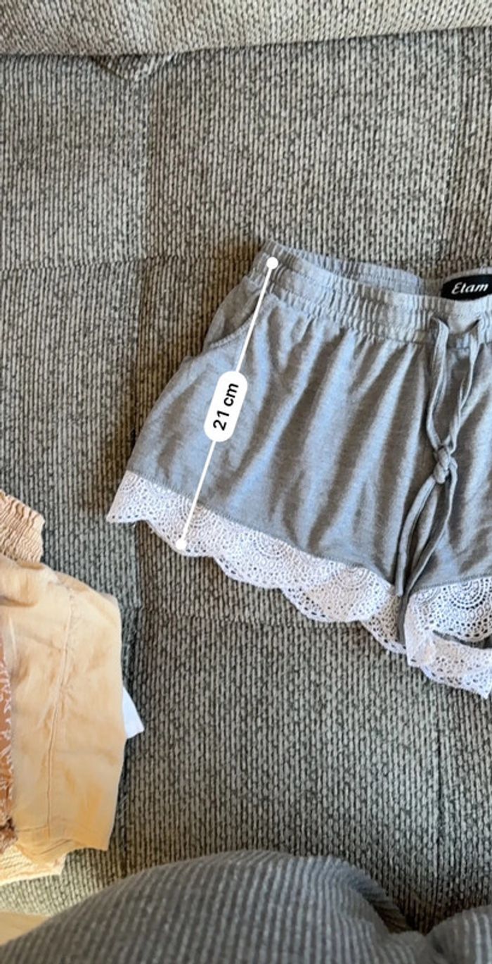 Short pyjama femme Etam rayé - photo numéro 6