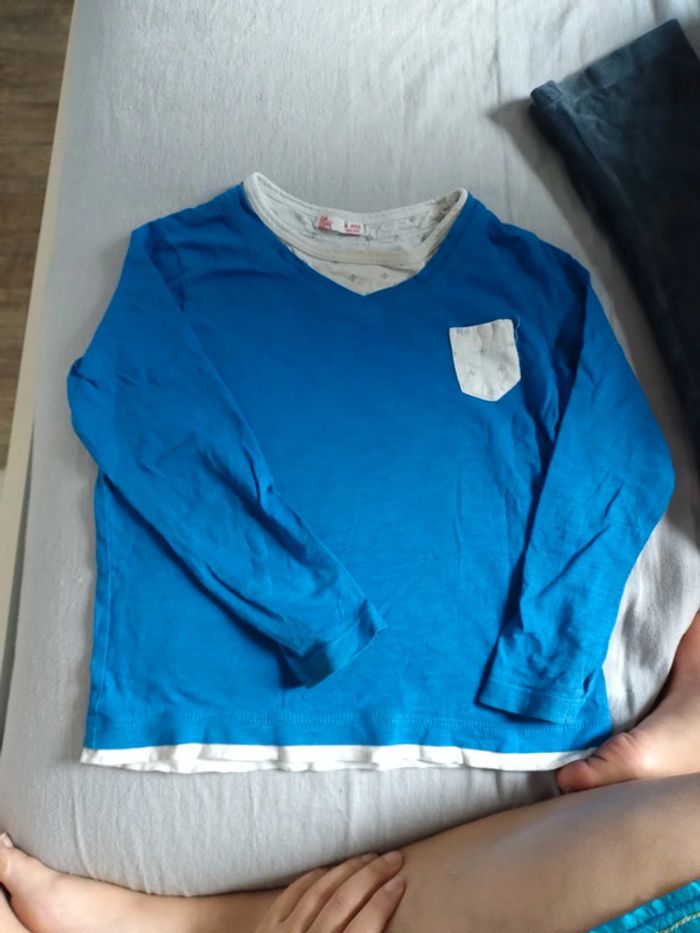 Tee shirt manches longues 4 ans