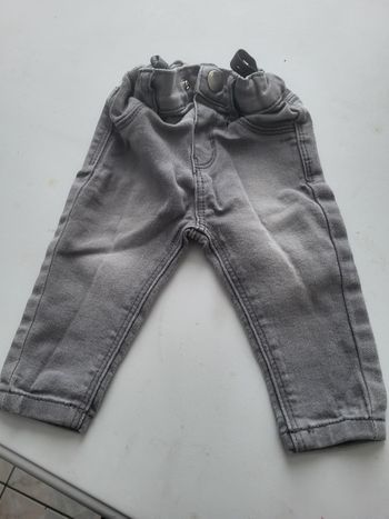 Jeans gris delave primark 6 mois
