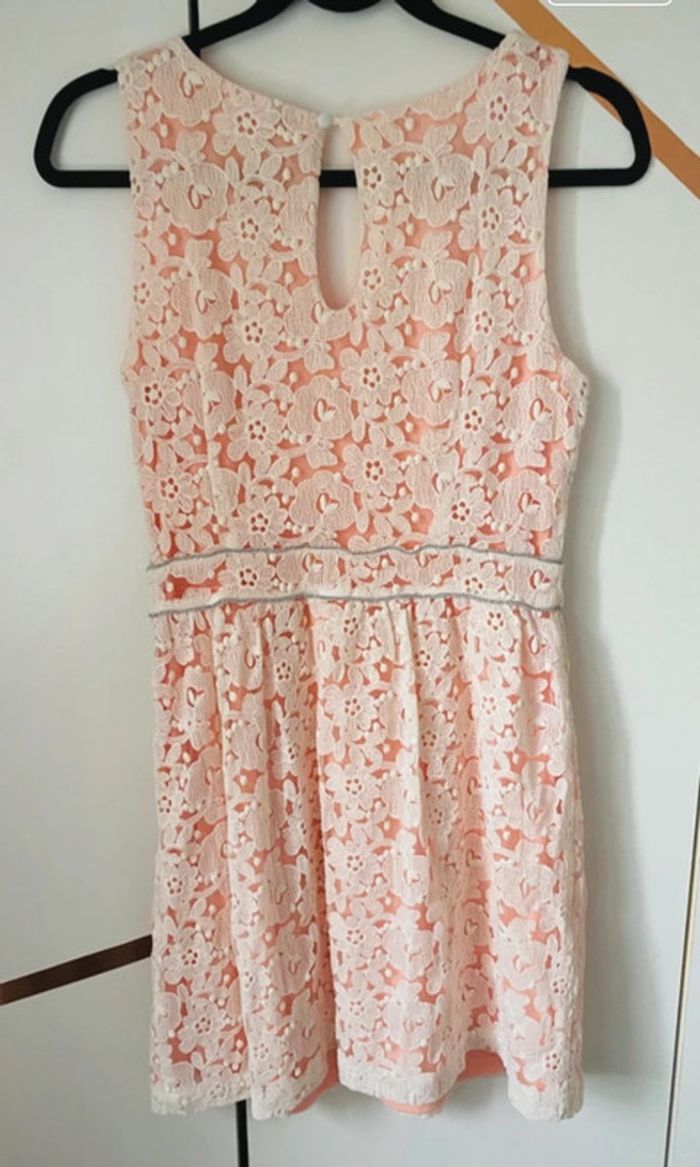 Robe chic Naf Naf 38 dentelle - photo numéro 2