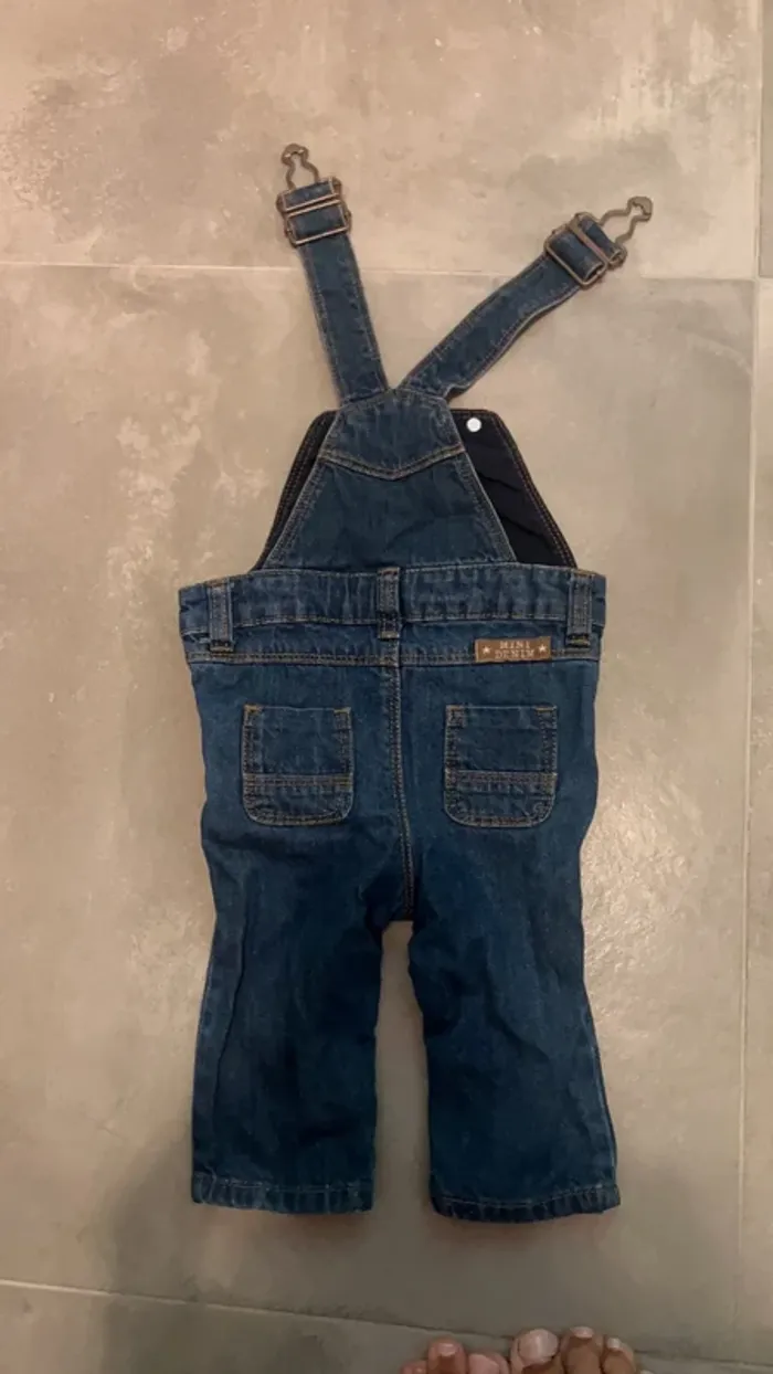Lot de pantalon salopette 6 mois - photo numéro 9