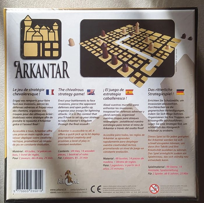 Arkantar - Jeu de société sous emballage - photo numéro 2