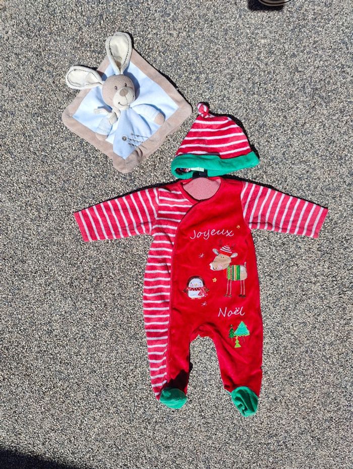 Pyjama lutin mixte noel 6 mois
