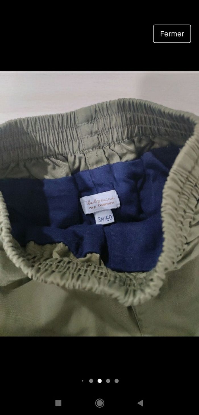 Ensemble pantalon pull fin 3 mois Petite merveille - photo numéro 4