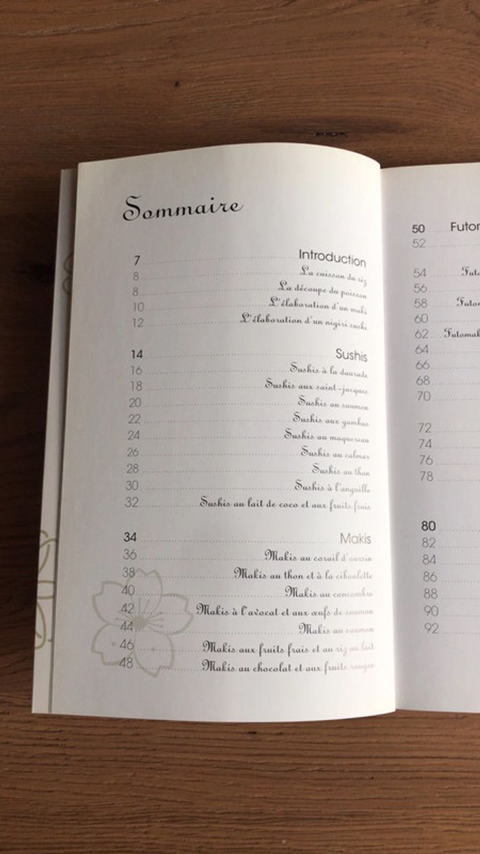 Livre Hachette - sushi - photo numéro 2