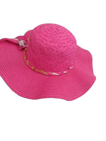 chapeau capeline d'été en paille de papier  taille 56/58