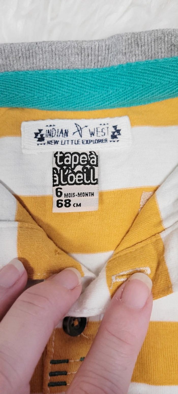Polo rayé Tape à L'Oeil - photo numéro 5
