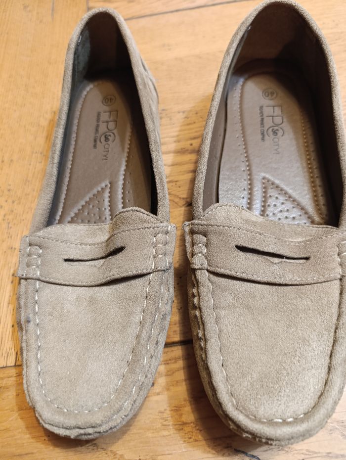 Ballerines platemarron