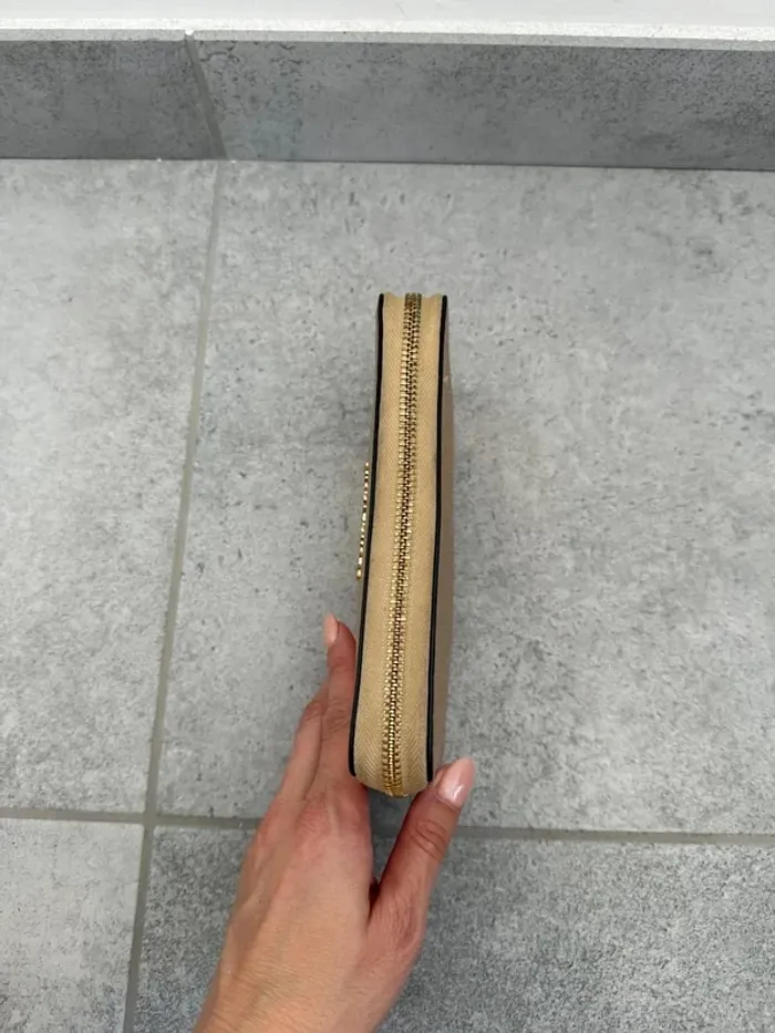 Portefeuille Michael Kors doré - photo numéro 5