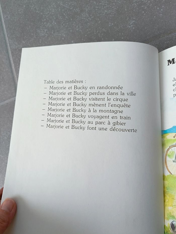 Livre Marjorie et Bucky - photo numéro 3