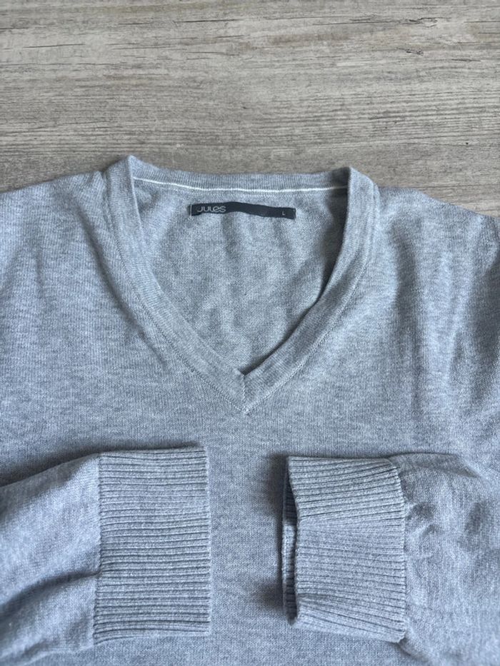 Pull col V Jules - photo numéro 2