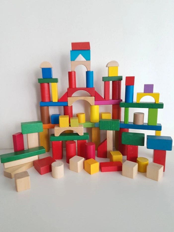 Haba figurines en bois et blocs de construction - photo numéro 12