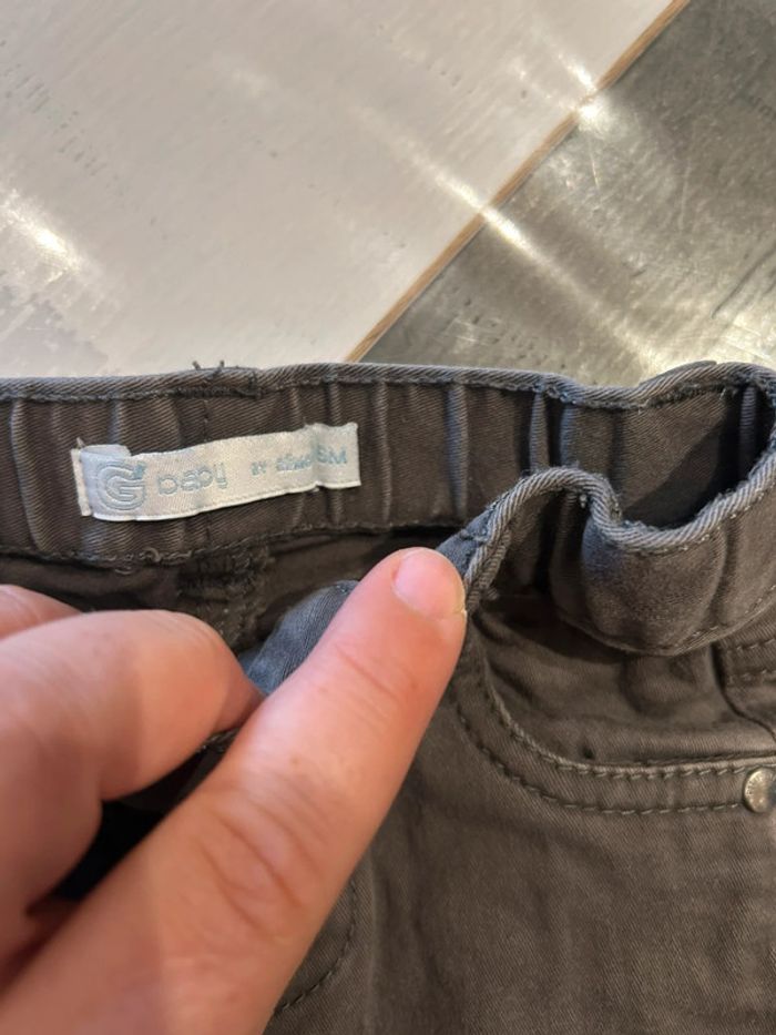 Lot 6 jeans bébé garçon 6 mois - photo numéro 8
