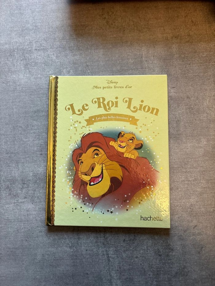 Livre Disney, mes Petit livre d’or le Roi Lion