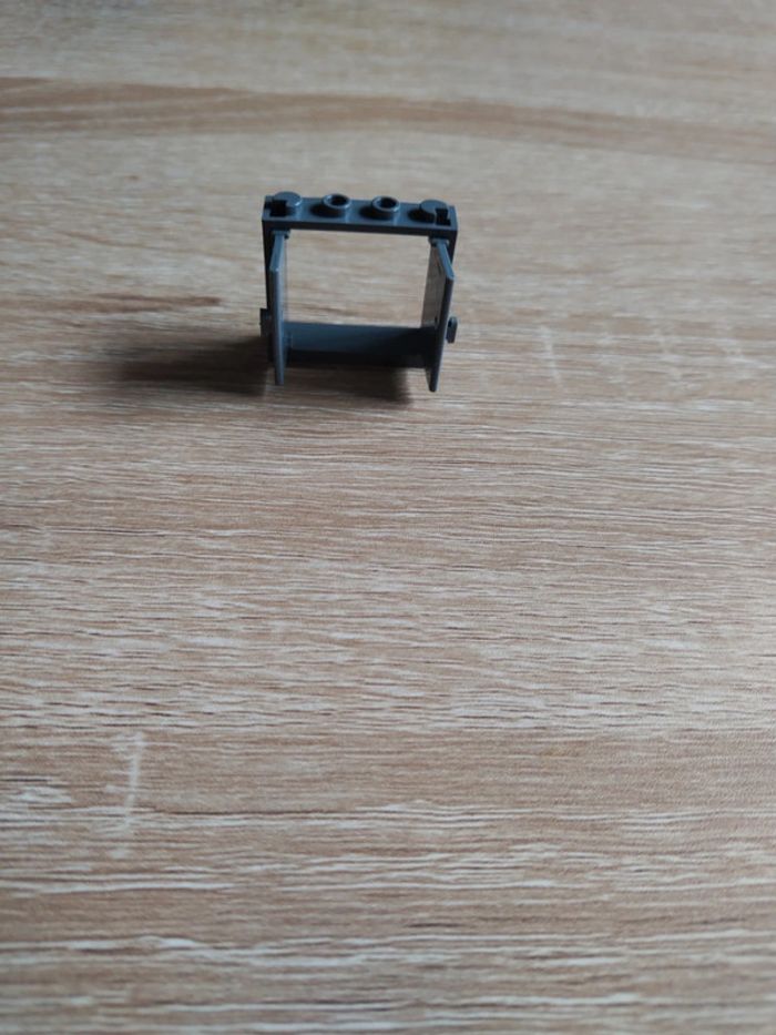 Lego fenêtre 1x4x3 gris foncé - photo numéro 5