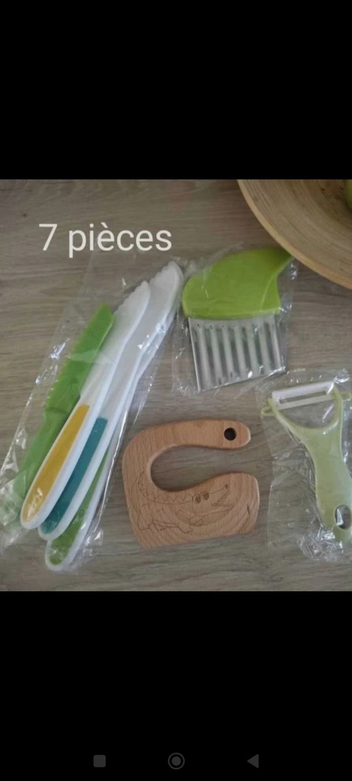 Lot couteaux d'apprentissage