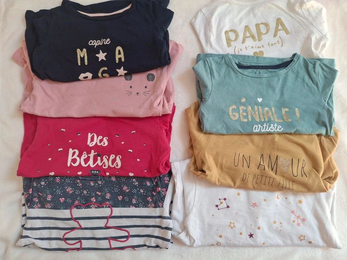 Lot de maillots manches longues Fille