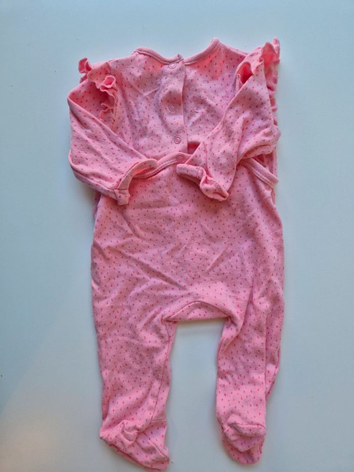 Pyjama grenouillère dors-bien Tex Baby taille 1 mois - photo numéro 2