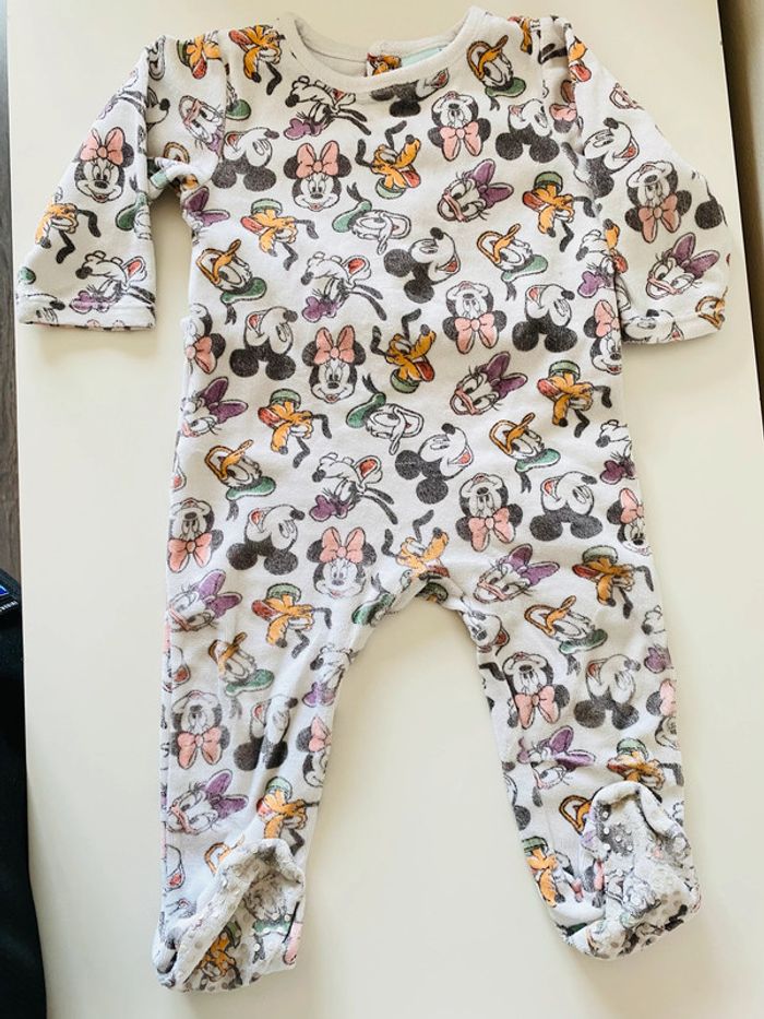 Lot de 7 pyjamas en velours 18 mois - photo numéro 2