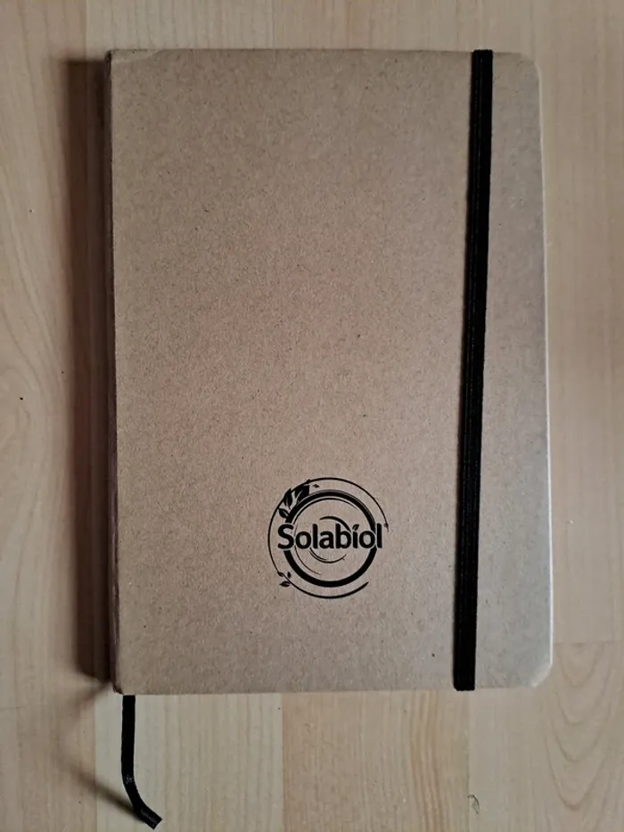 Carnet / Bloc-notes NEUF - Papier Recyclé - Couverture Kraft - Solabiol