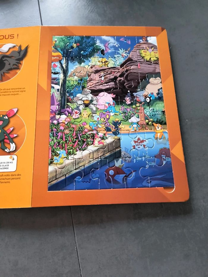 Vend livre pokémon avec puzzle intégré - photo numéro 4