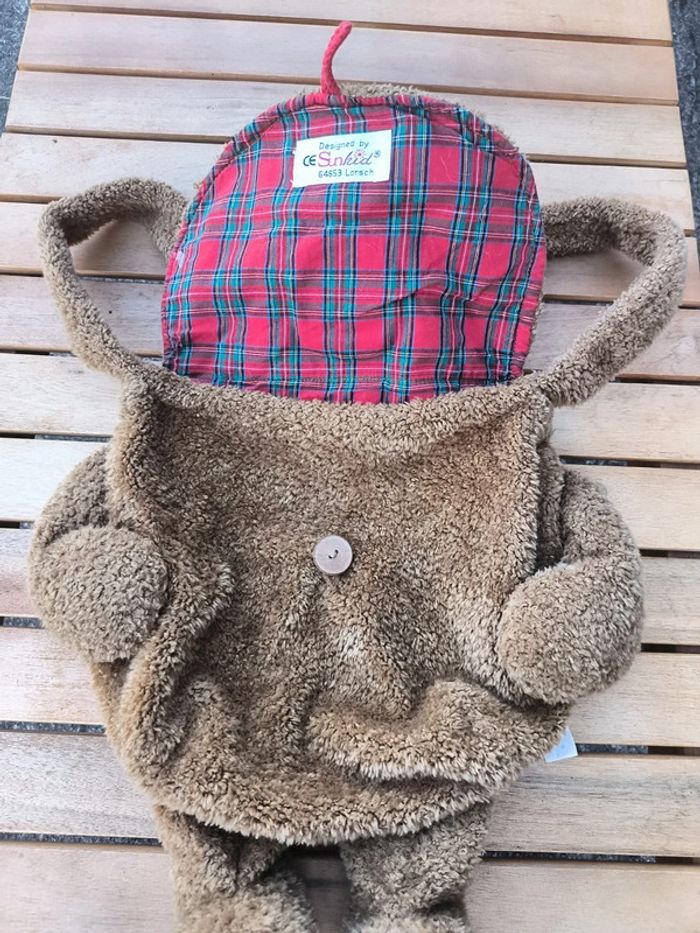Sac peluche chien - photo numéro 3