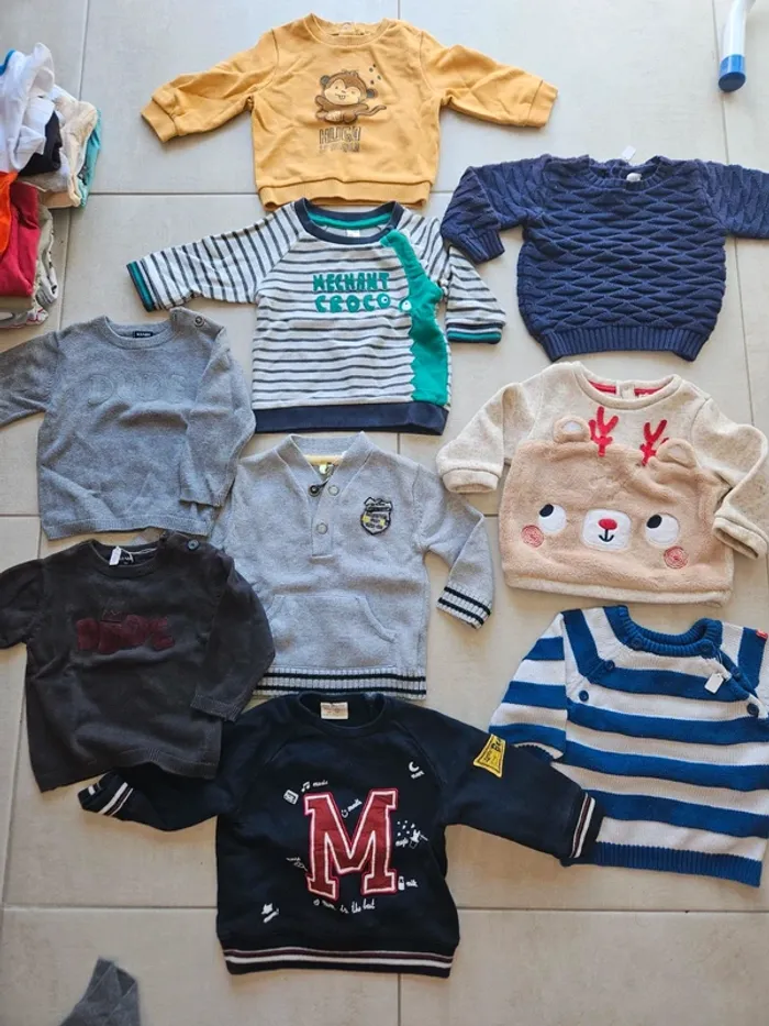 Lot 9 mois garçon 50 pièces - photo numéro 8