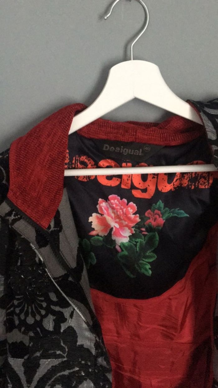 Manteau Desigual avec ceinture - photo numéro 2