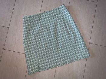 C&A jupe à carreaux verte 34