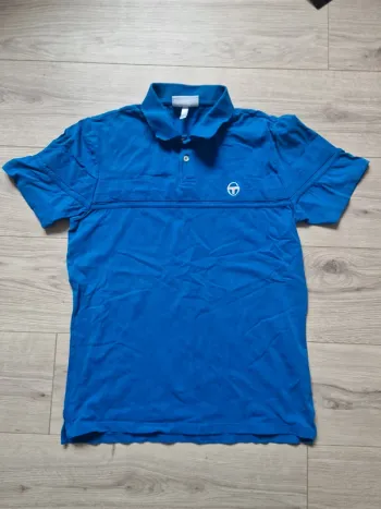 Polo Sergio Tacchini bleu taille L