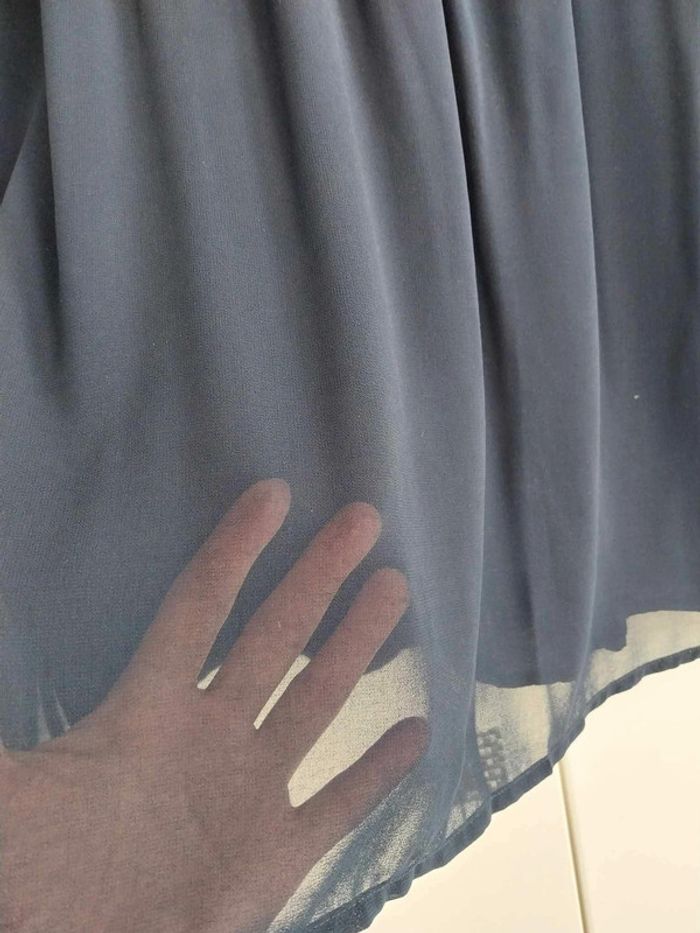 Robe bustier bleu Mango TL - photo numéro 4