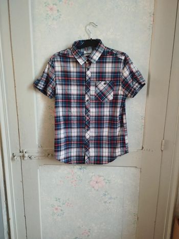 Chemise a carreaux teddy Smith 16 ans
