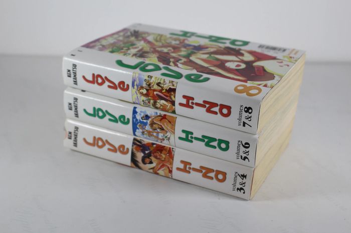 Ken Akamatsu Manga Love Hina Tome 3 à 8