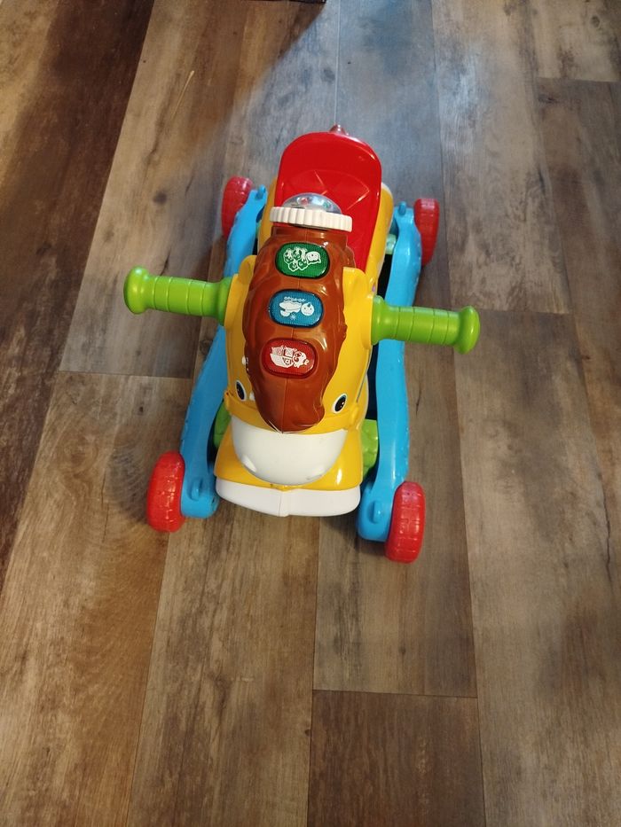 Cheval à bascule vetch et porteur 2en1 - photo numéro 2