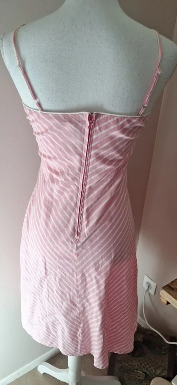 Robe d'été à fines bretelle t38 #F38M-119 - photo numéro 2