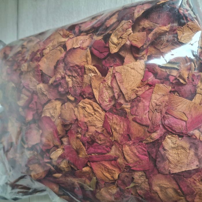 Sachet de 250g de Pétales de roses séchées naturelles, - photo numéro 2