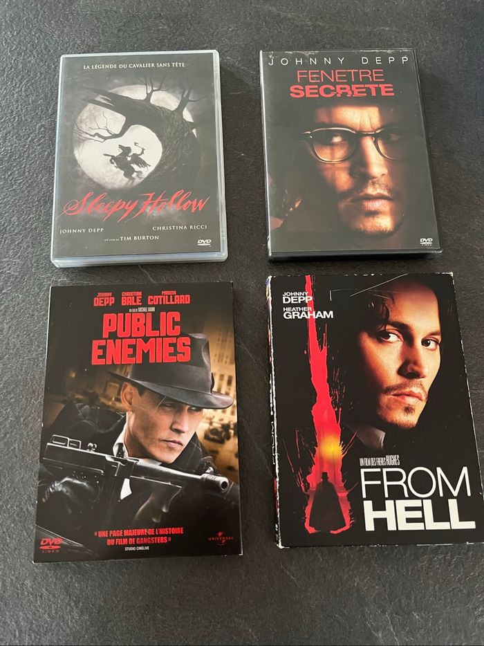 Lot DVD films JOHNNY DEEP - photo numéro 3