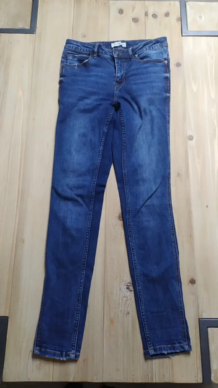 Jean brut femme de marque "PIMKIE" coupe skinny