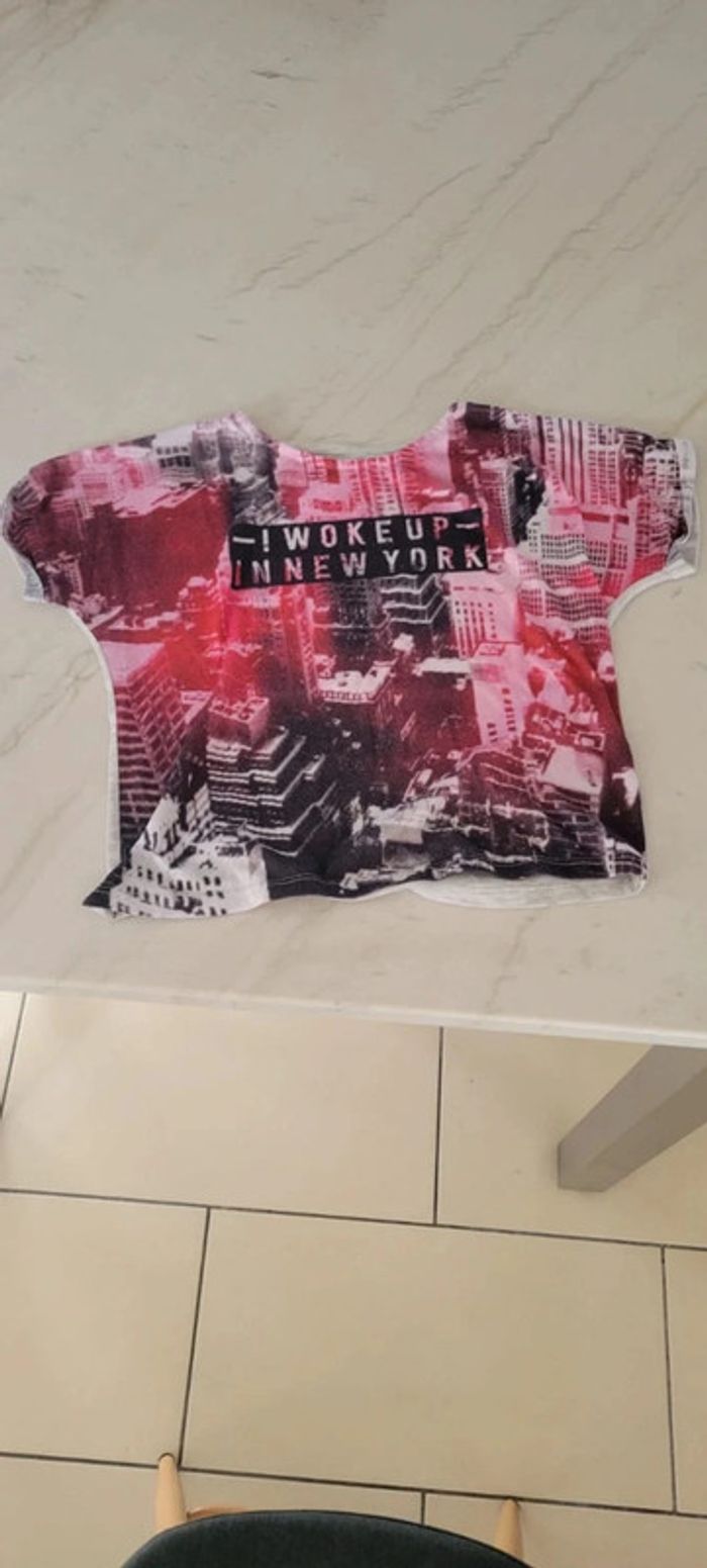 Tee-shirt manches courtes New york - photo numéro 2