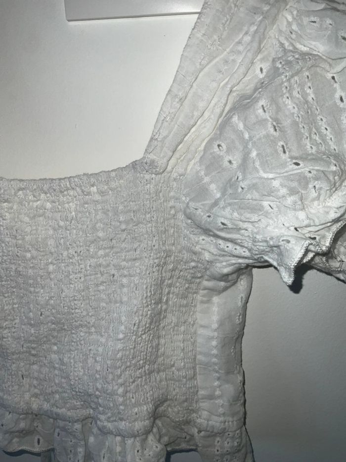 Blouse blanche courte - photo numéro 9