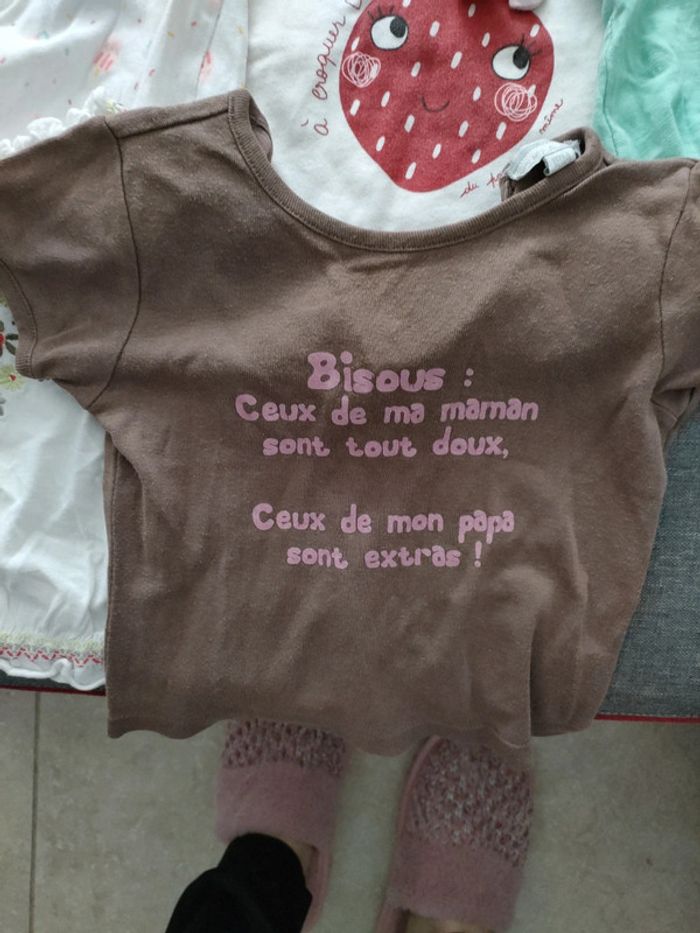 Lot tee-shirts 18 mois - photo numéro 5