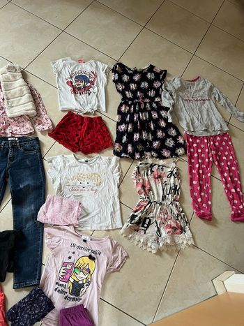 Lot vêtements fille 8/10 ans