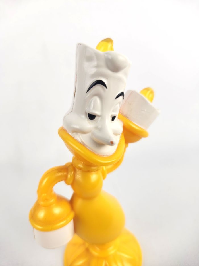 Figurine Lumière McDonald's 1998 - La Belle et la Bête Disney - Vintage - photo numéro 2