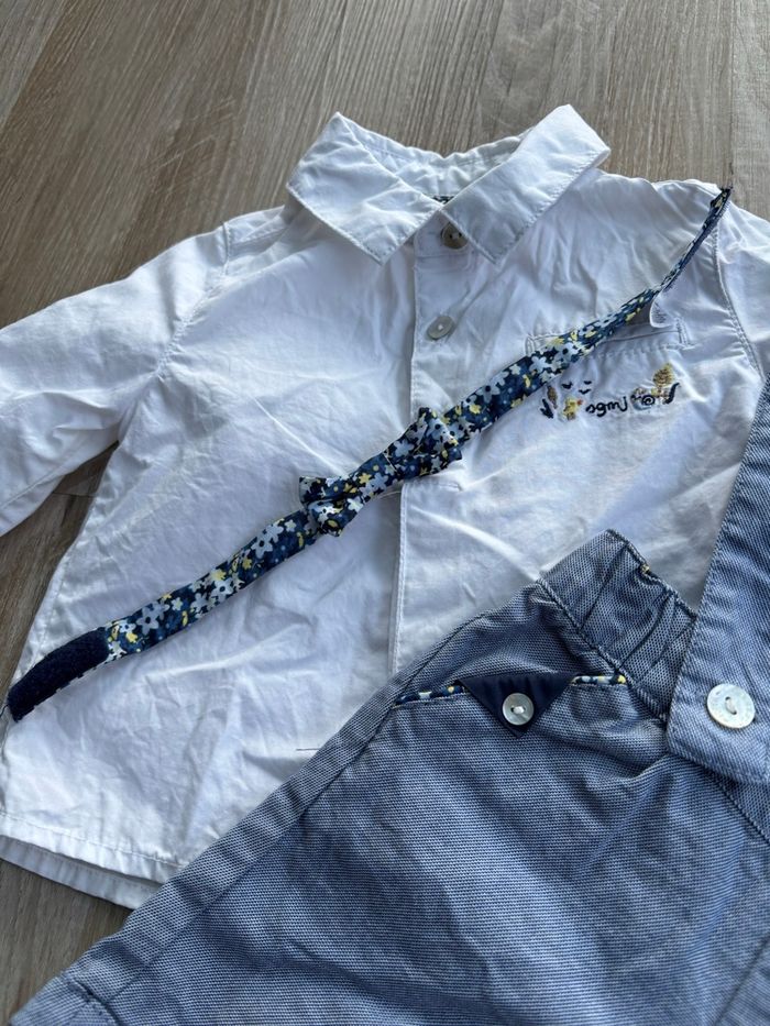 Ensemble 3 pièces cérémonie garçon taille 6 mois - photo numéro 6