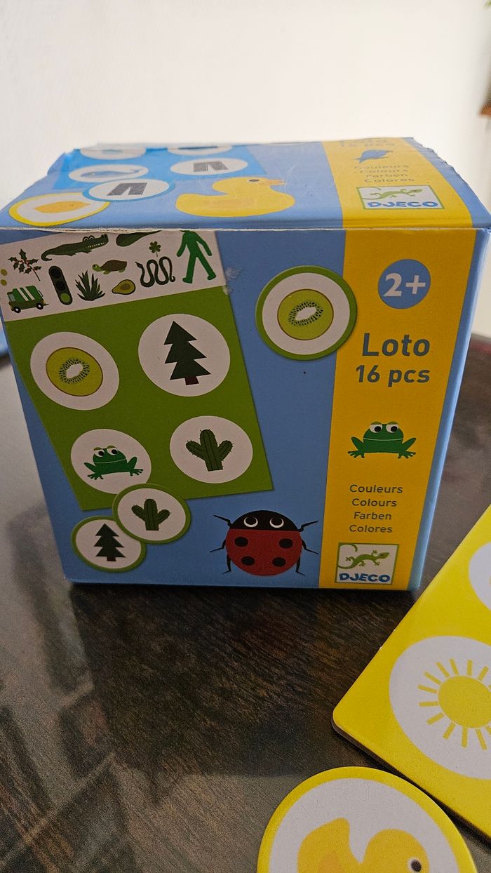 Jeu loto couleurs 2 ans - photo numéro 2