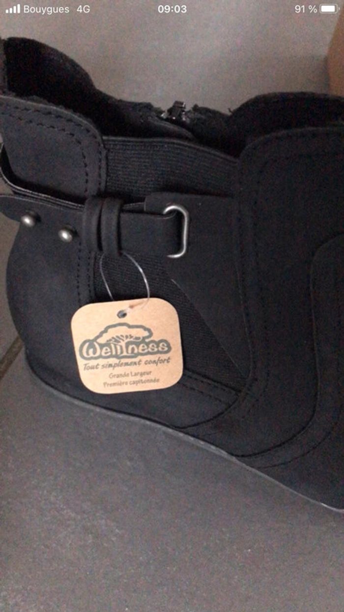 Bottines noires neuve - photo numéro 4