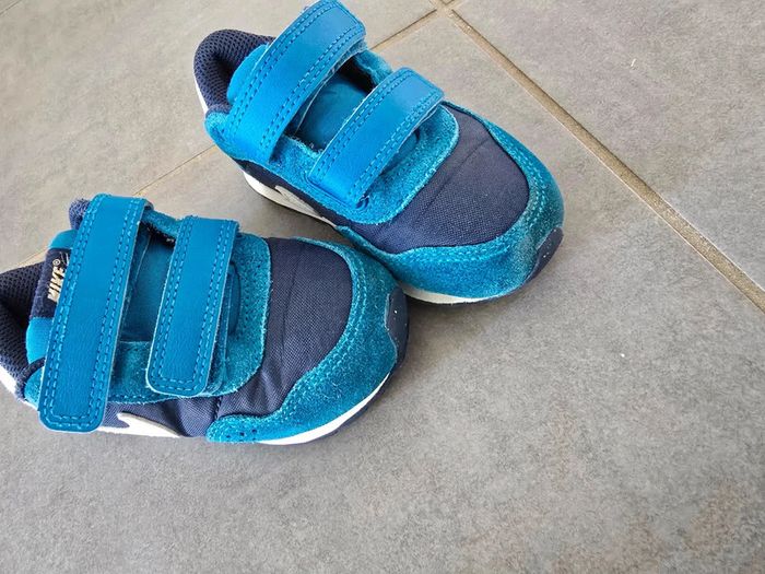 Basket nike bleu canard - photo numéro 5