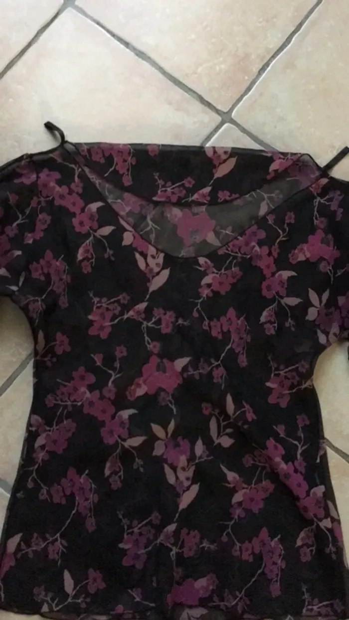 Très jolie chemise transparente - photo numéro 3