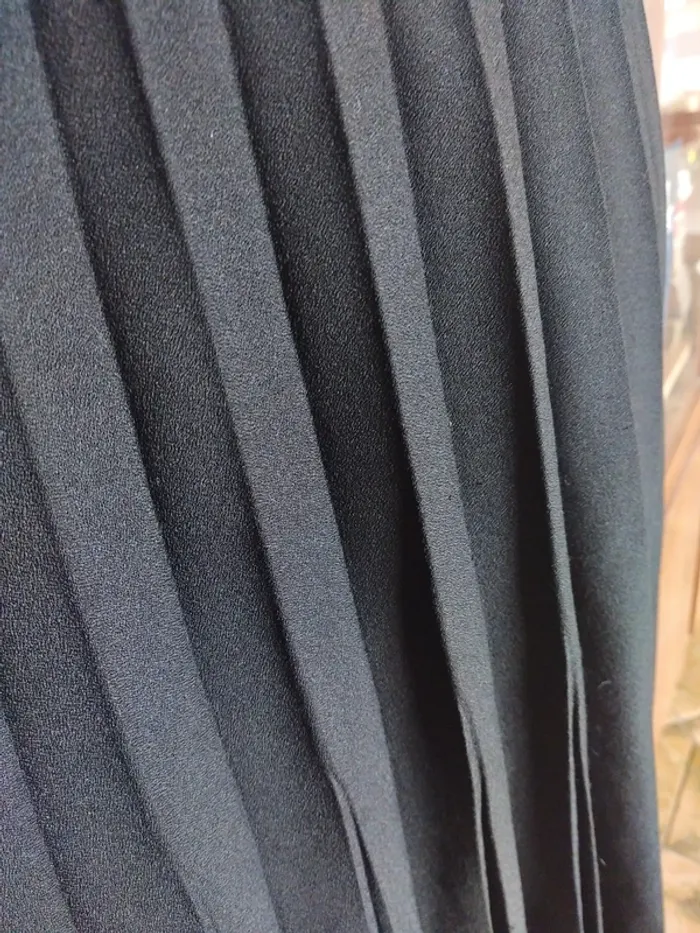 Jupe skirt falda vintage plissée noire black school uniforme japan british - photo numéro 2