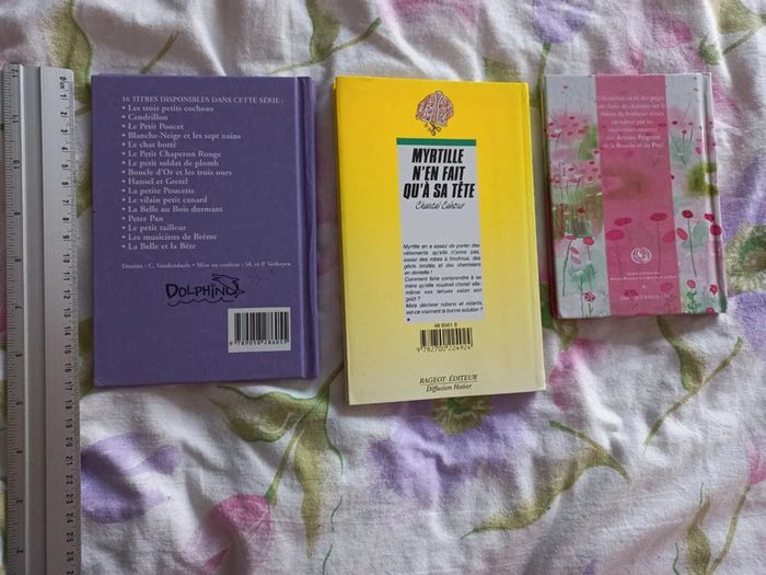 Lot 3 livres, Legout du bonheur, boucle d or et Myrtille n en fait qu a sa tête - photo numéro 2